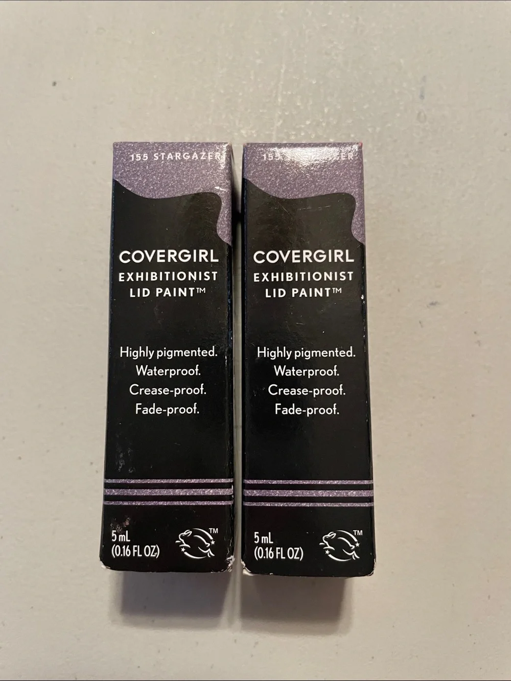 COVERGIRL Exhibitionist Lid Paint - Stargazer Purple Bundle X2
